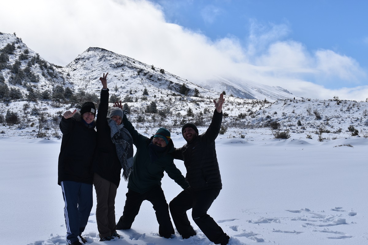 Invierno en Volc&aacuten Osorno